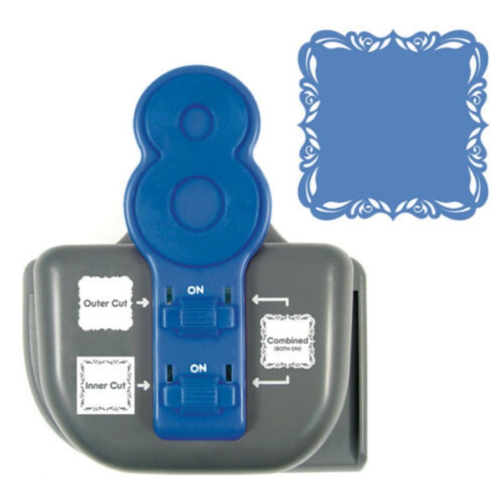 We R Memory Keepers Lucky 8 Ppr Punch Fancy Scroll